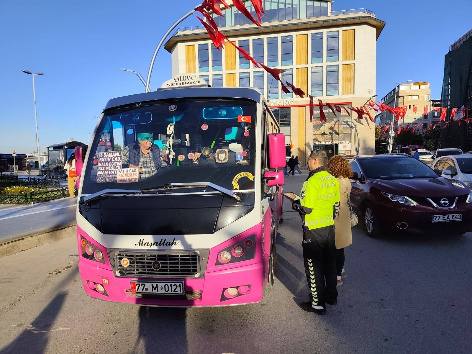 SÜRÜCÜLERE SİGARA ZARARLARI ANLATILDI