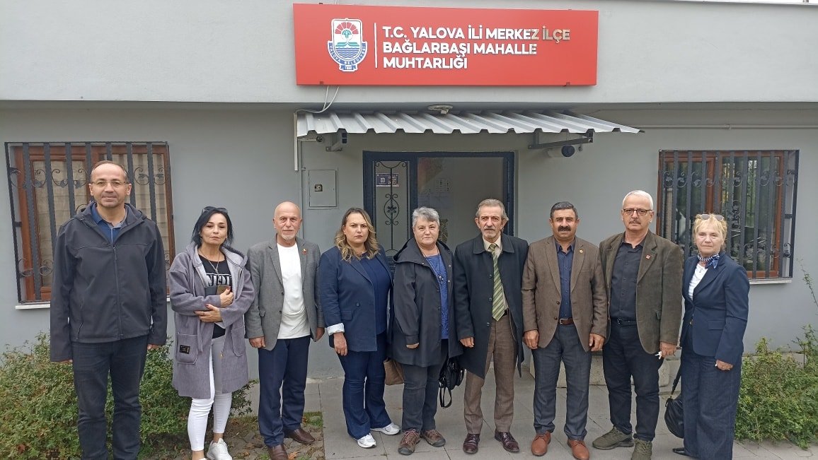 CHP MERKEZ İLÇE'DEN MUHTAR ZİYARETLERİ
