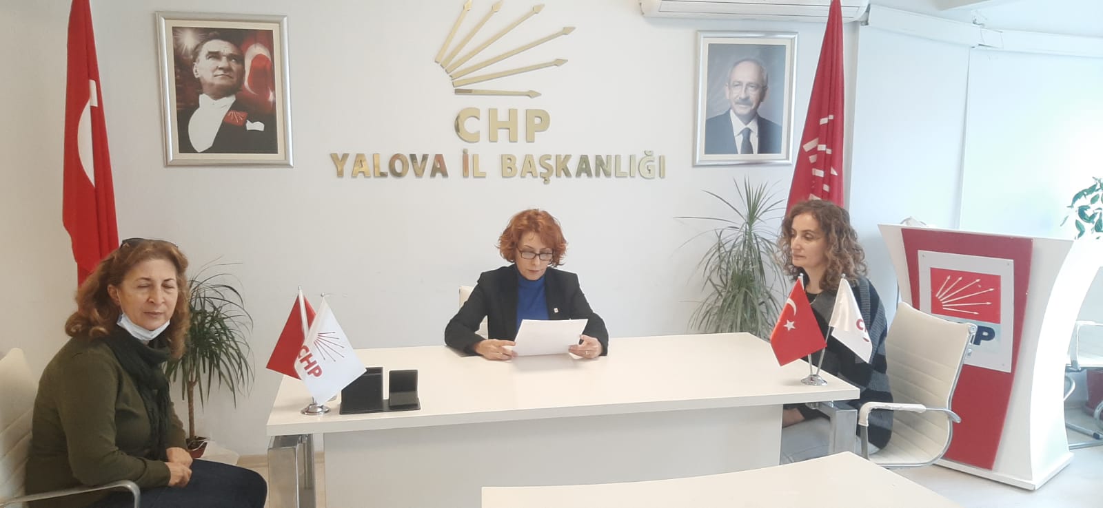 CHP'DEN SEDEF KABAŞ'A DAYANIŞMA