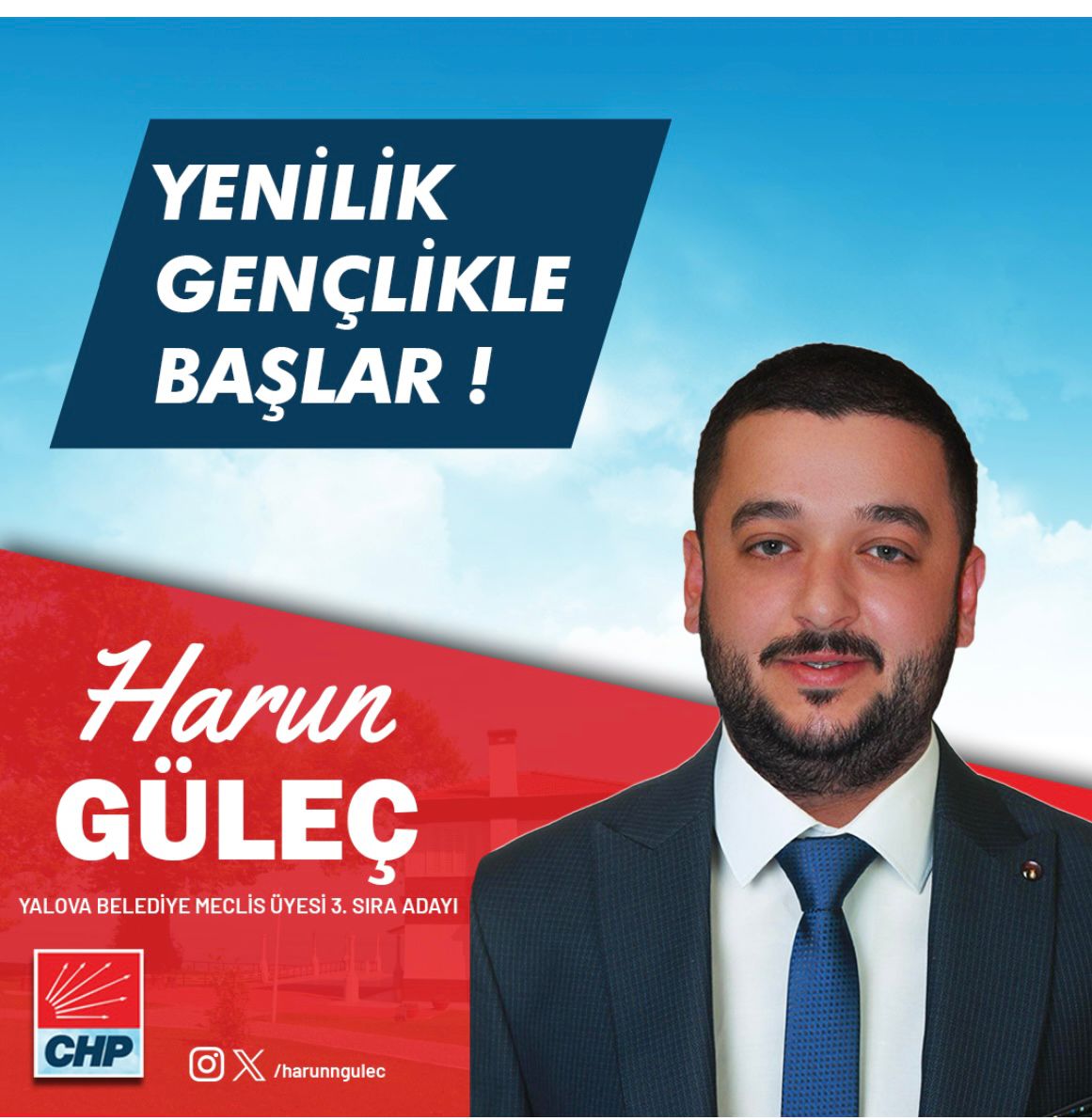 CHP’NİN DİKKAT ÇEKEN GENÇ ADAYI