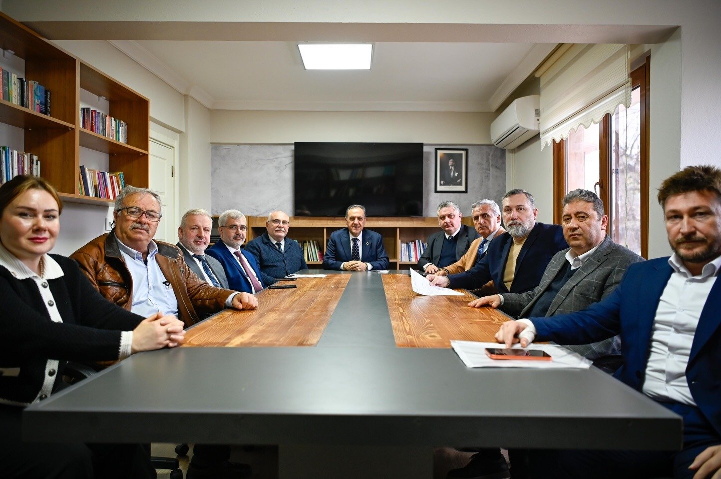 HACI SAFFET ÇAM VAKFINA ZİYARET