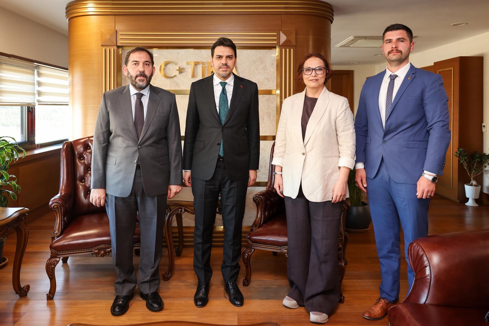 SOYGÜZEL'DEN TİKA BAŞKANINA ZİYARET