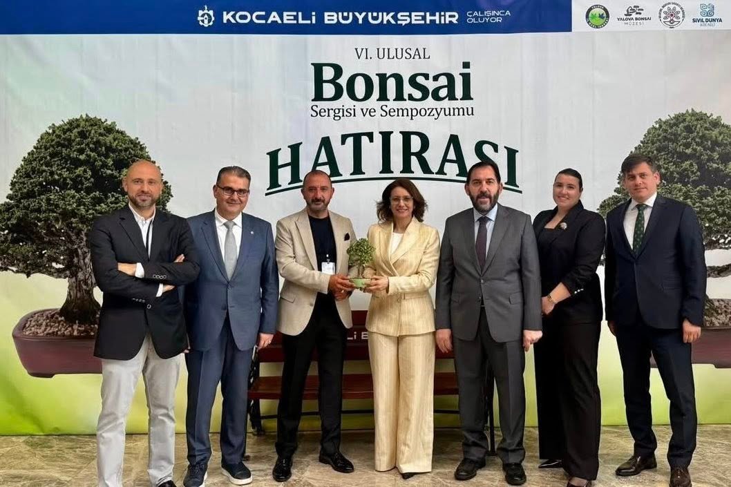 ULUSAL BONSAİ FUARINDA YALOVA DAMGASI