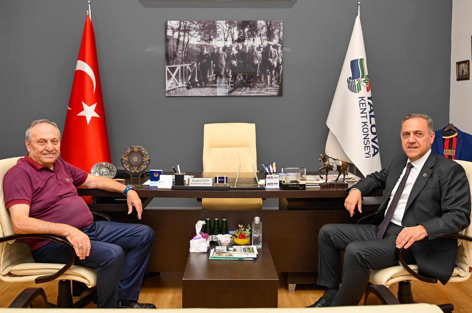 VALİ USTA’DAN KENT KONSEYİ’NE ZİYARET