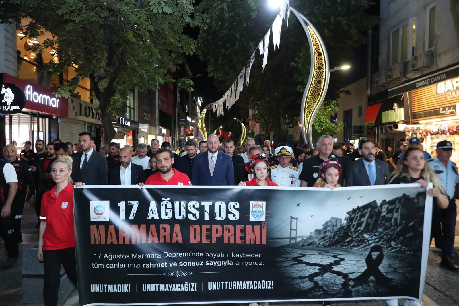 17 AĞUSTOS'UN 27. YILINDA ANMA YÜRÜYÜŞÜ 