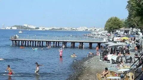 ÇINARCIK'DA DENİZE GİRMEYİN UYARISI