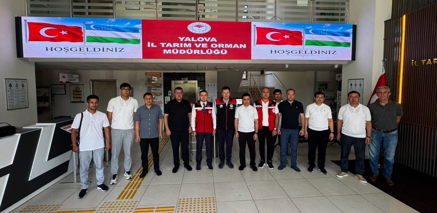 ÖZBEKİSTAN'DAN GELEN HEYET YALOVA'DA