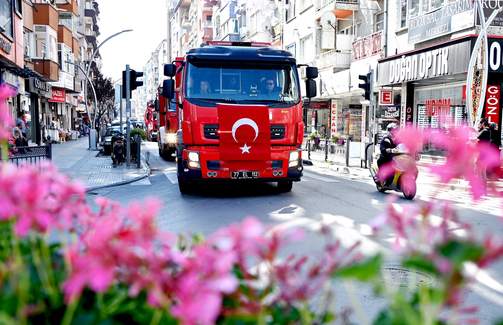 YALOVA İTFAİYESİ’NDEN ŞEHİR TURU