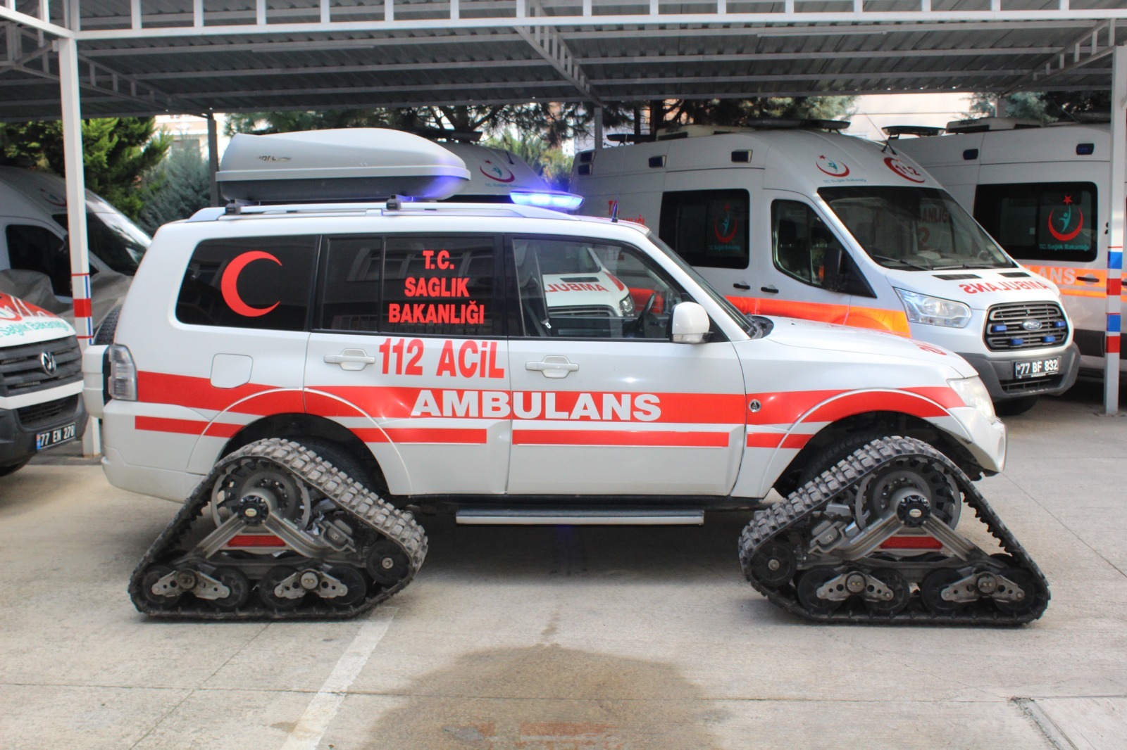 YALOVA'YA PALETLİ AMBULANS TAHSİSİ 