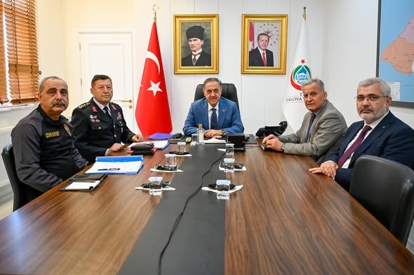 OKUL GÜVENLİĞİ TOPLANTISI YAPILDI  
