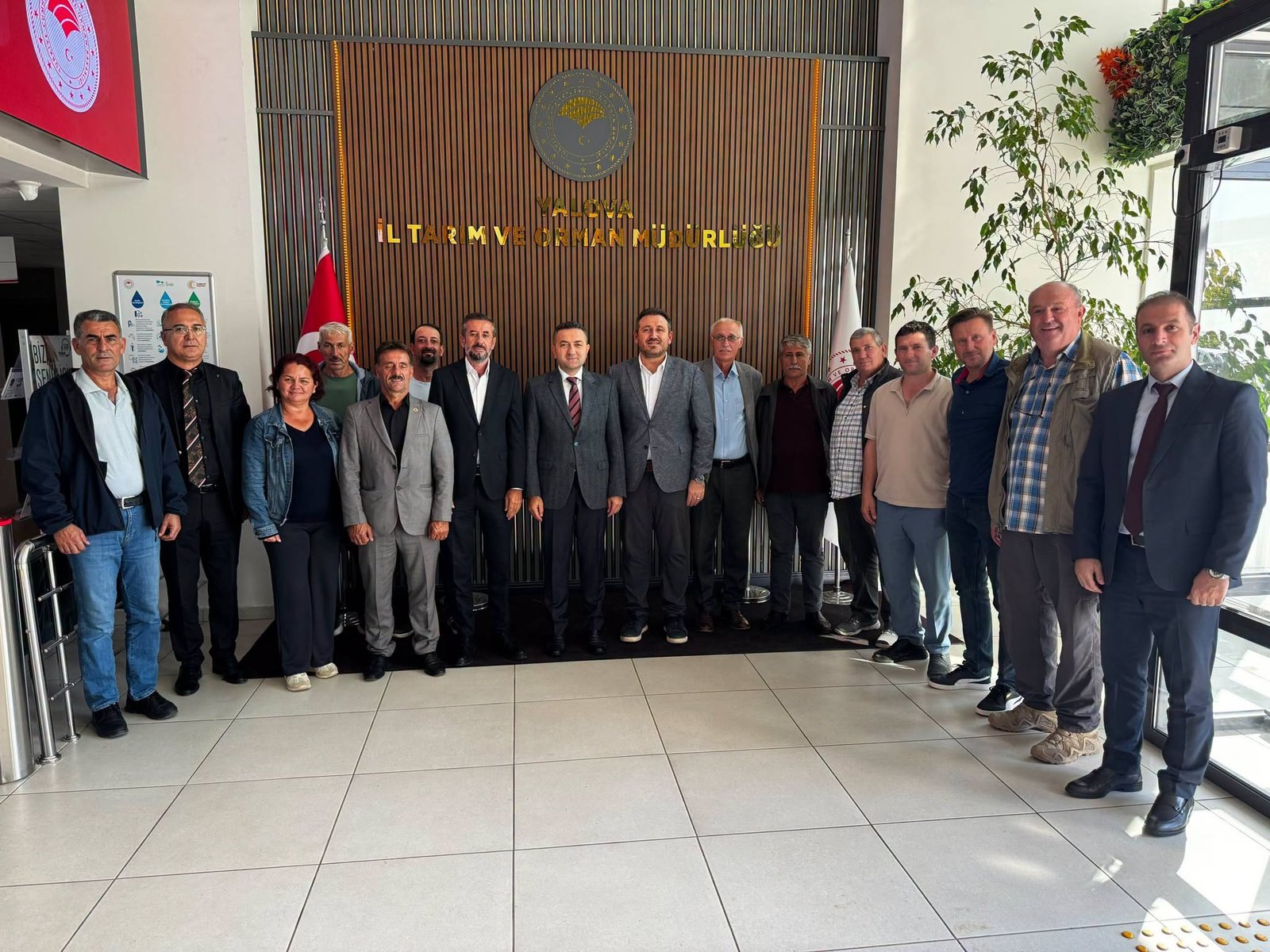 ALTINOVADAKİ KOOPERATİFLERDEN ZİYARET