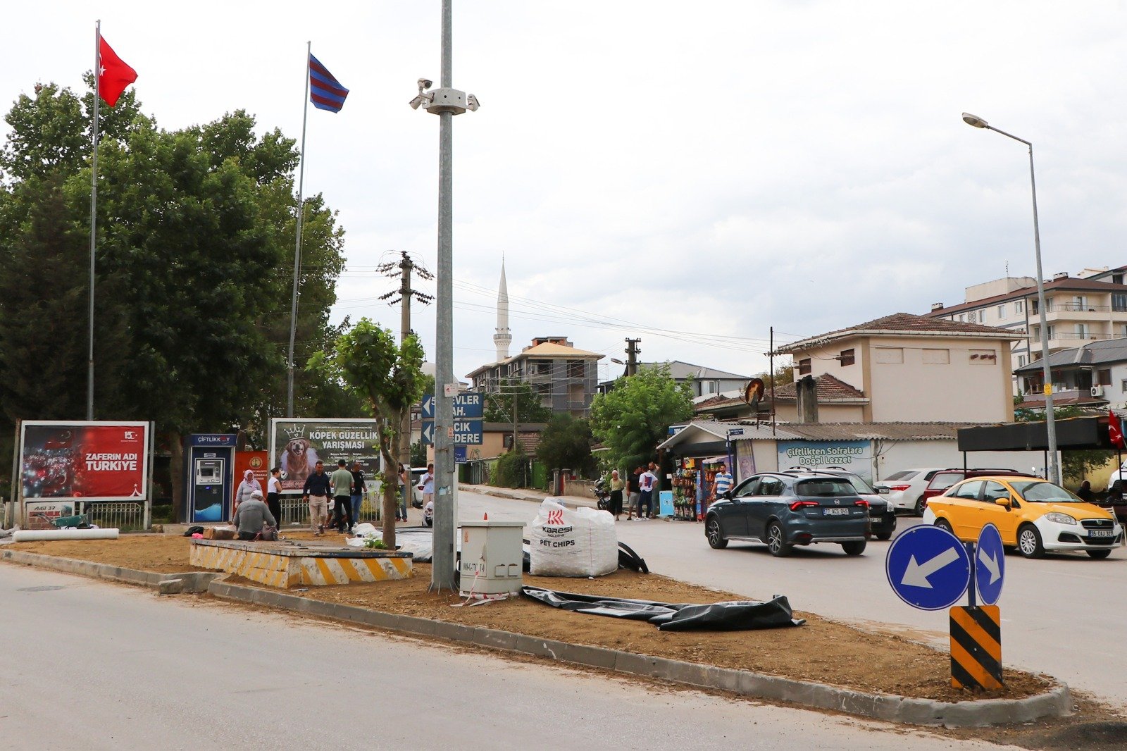 ÇİFTLİKKÖY’DE ŞEHİT TALHA UNUTULMADI