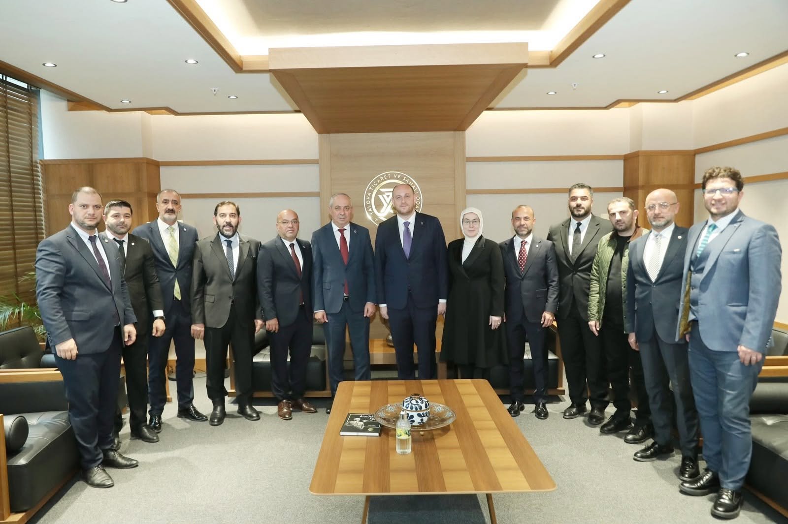 YTSO YÖNETİMİNE AK PARTİ'DEN ZİYARET 