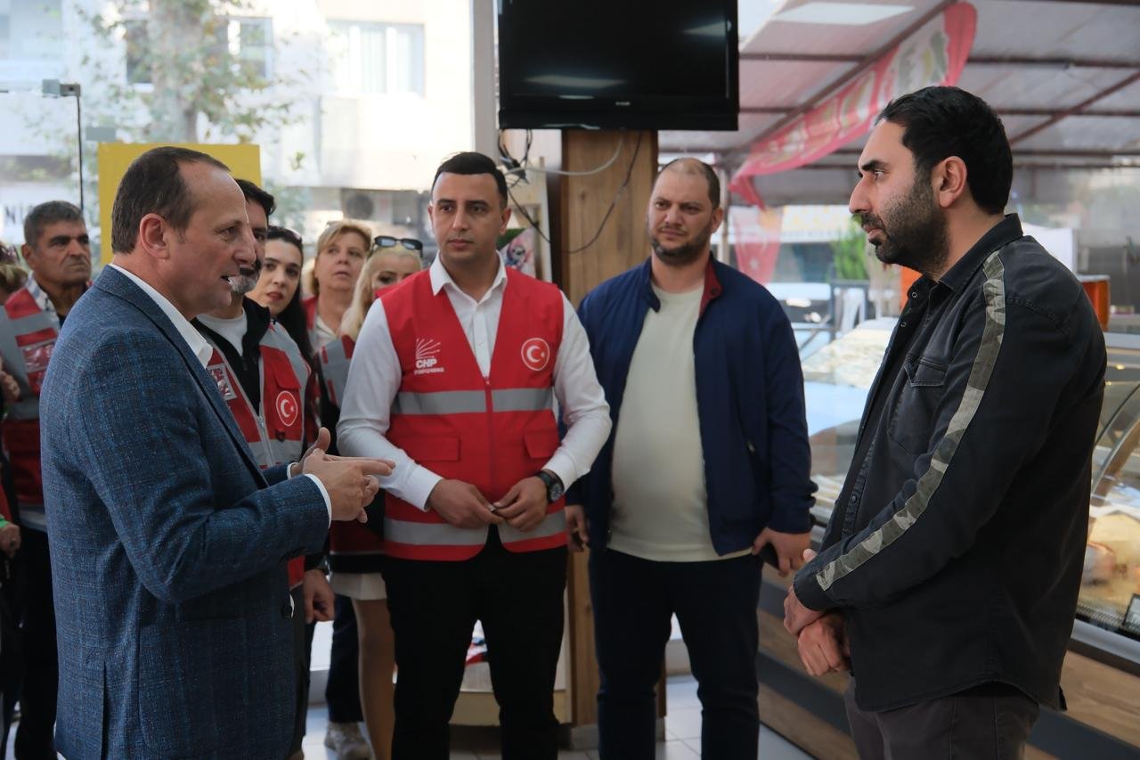 ÇİFTLİKKÖY İLÇESİNDE ESNAF ZİYARETLERİ