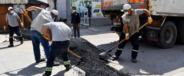 ALTINOVA'DA YOL BAKIM ÇALIŞMALARI