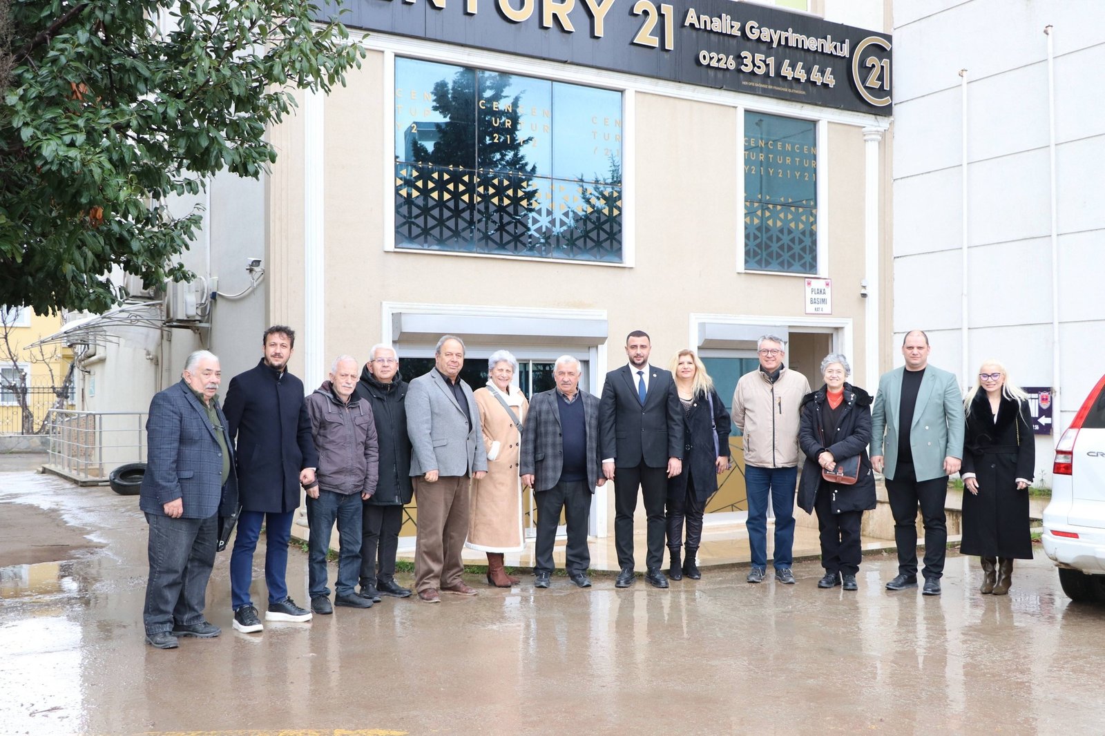 CHP ÇİFTLİKKÖY'DEN ESNAF ODASINA ZİYARET