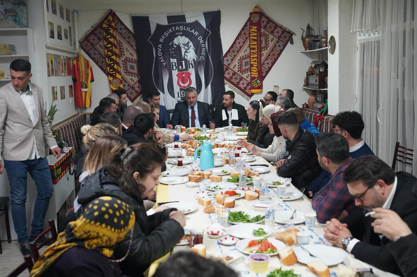 CHP ADAYI GÜREL'DEN SAHUR ZİYARETLERİ