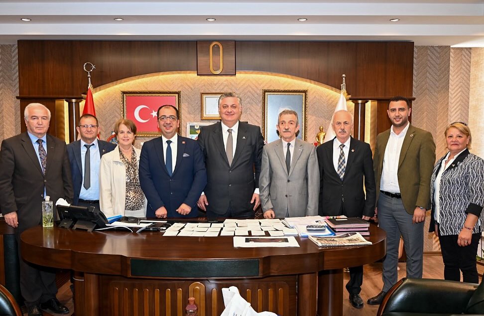 CHP’Lİ BAŞKANLARDAN GÜREL’E ZİYARET