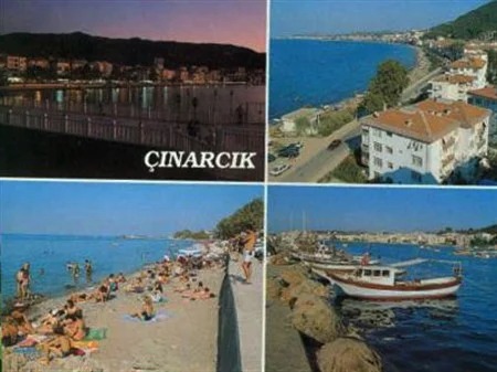 1974 YILI ÇINARCIK İLÇESİ KARTPOSTALİ