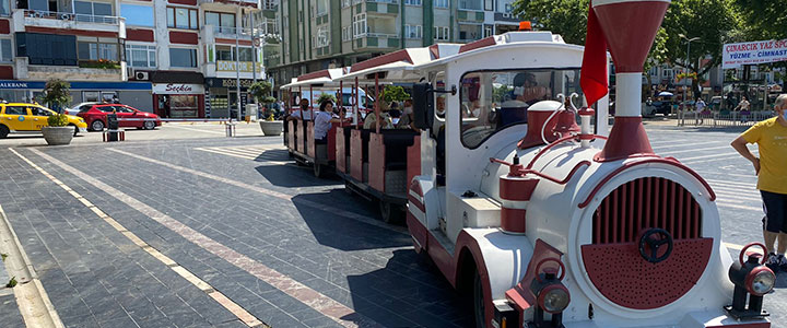 ÇINARCIK GEZİ TRENİ SEFERLERİ BAŞLADI