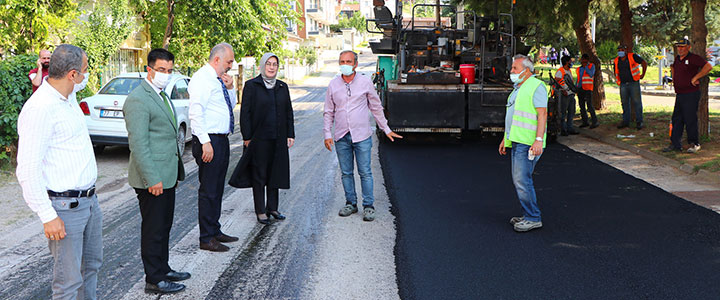 ÇİFTLİKKÖY’DE ASFALTIN %40’I TAMAMLANDI