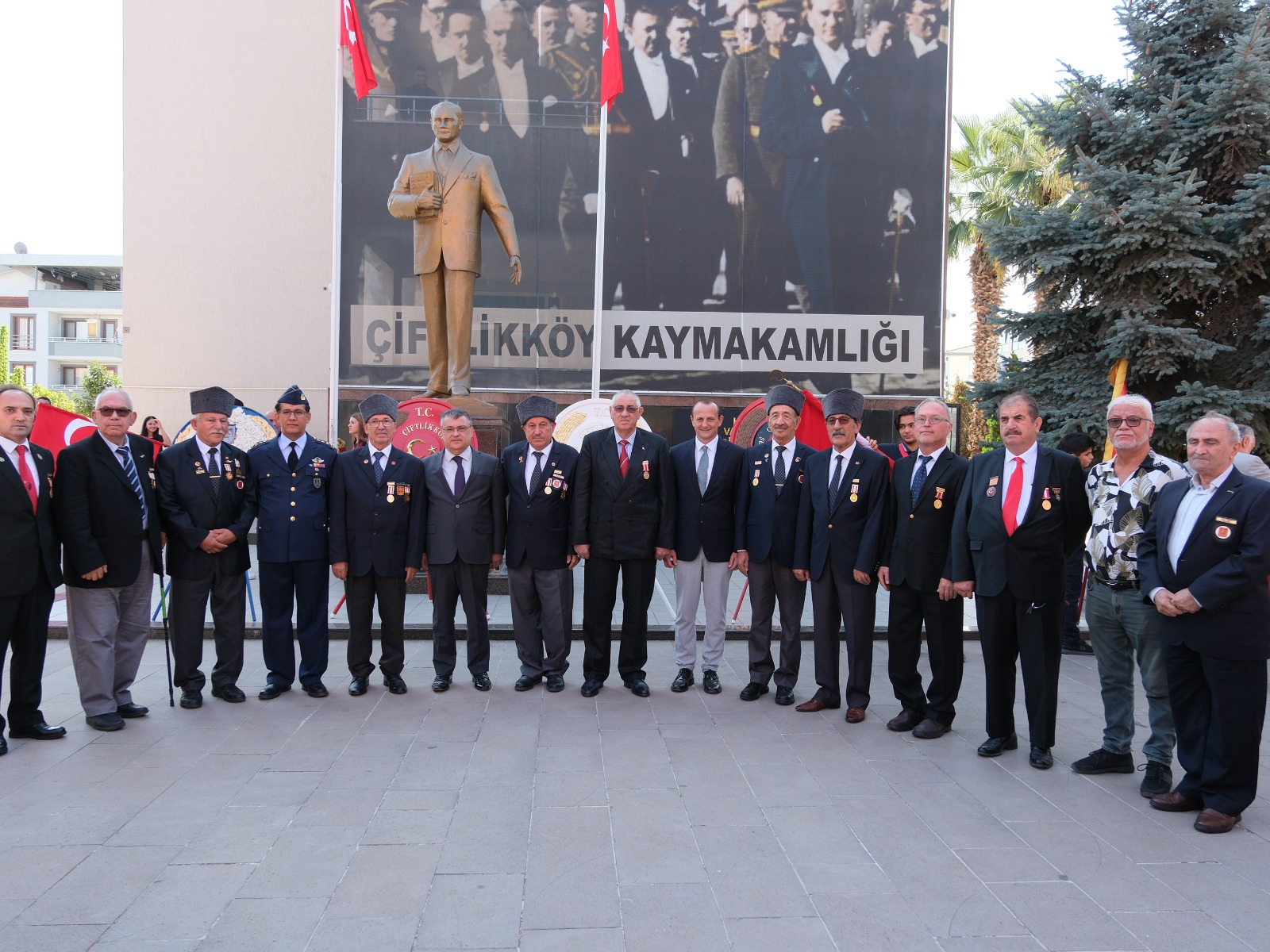 ÇİFTLİKKÖY'DE GAZİLER GÜNÜ KUTLANDI