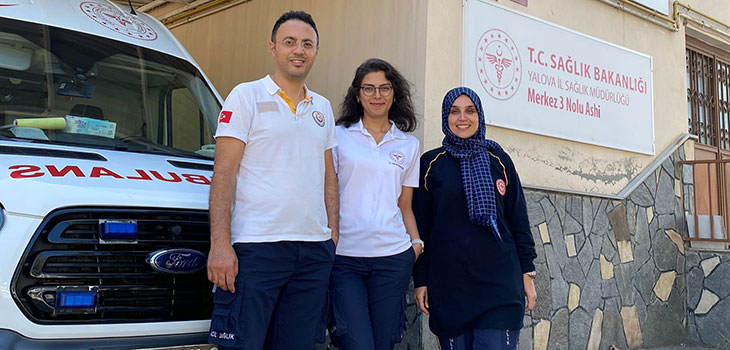 AMBULANS İÇİNDE DOĞUM GERÇEKLEŞTİ