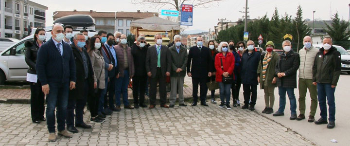 DR.AHMET ZARE SOKAĞI TÖRENLE AÇILDI