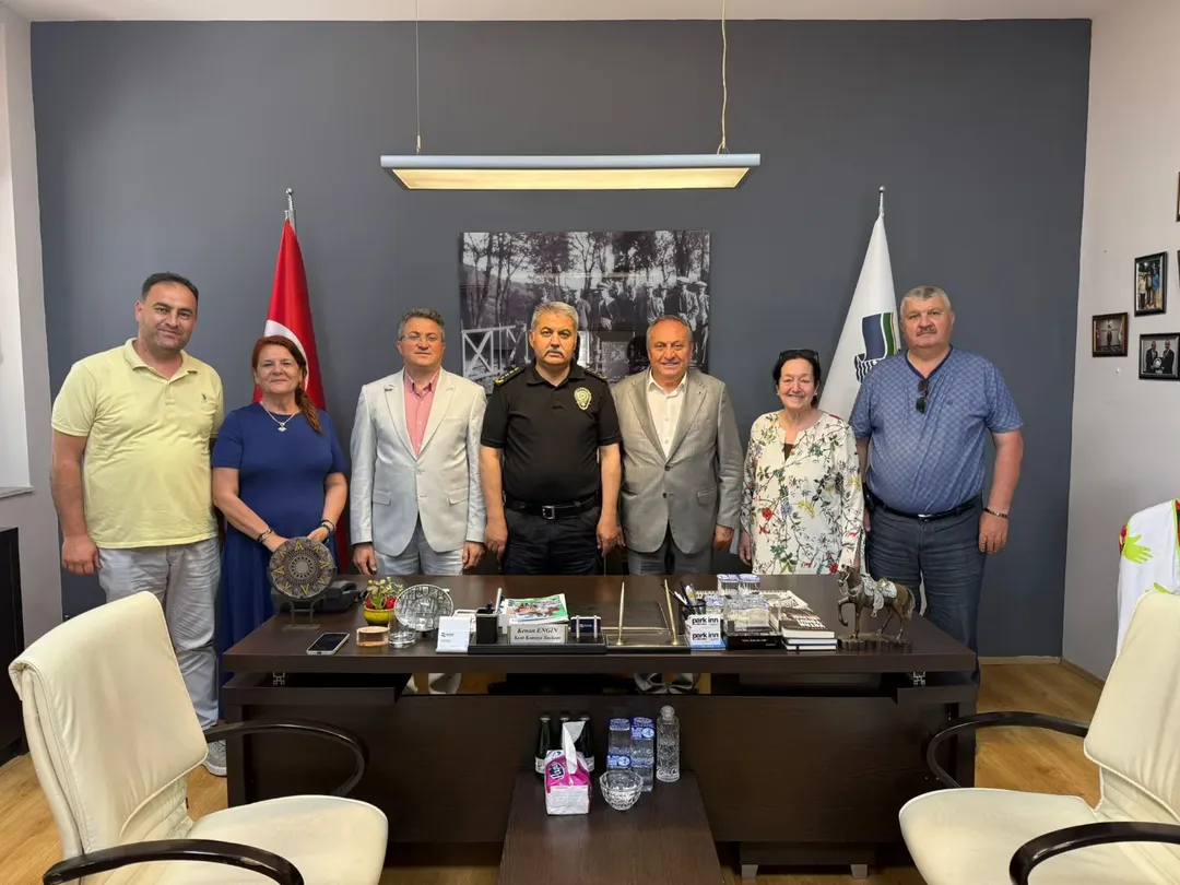 EMNİYET MÜDÜRÜ DELEN'DEN ZİYARET