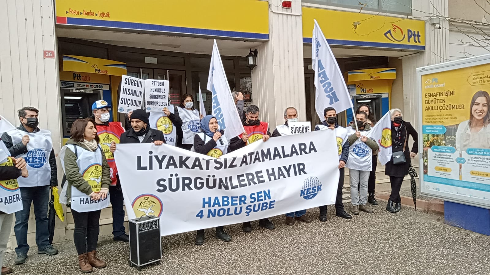 YALOVA’DA SÜRGÜN VE ATAMALARA TEPKİ