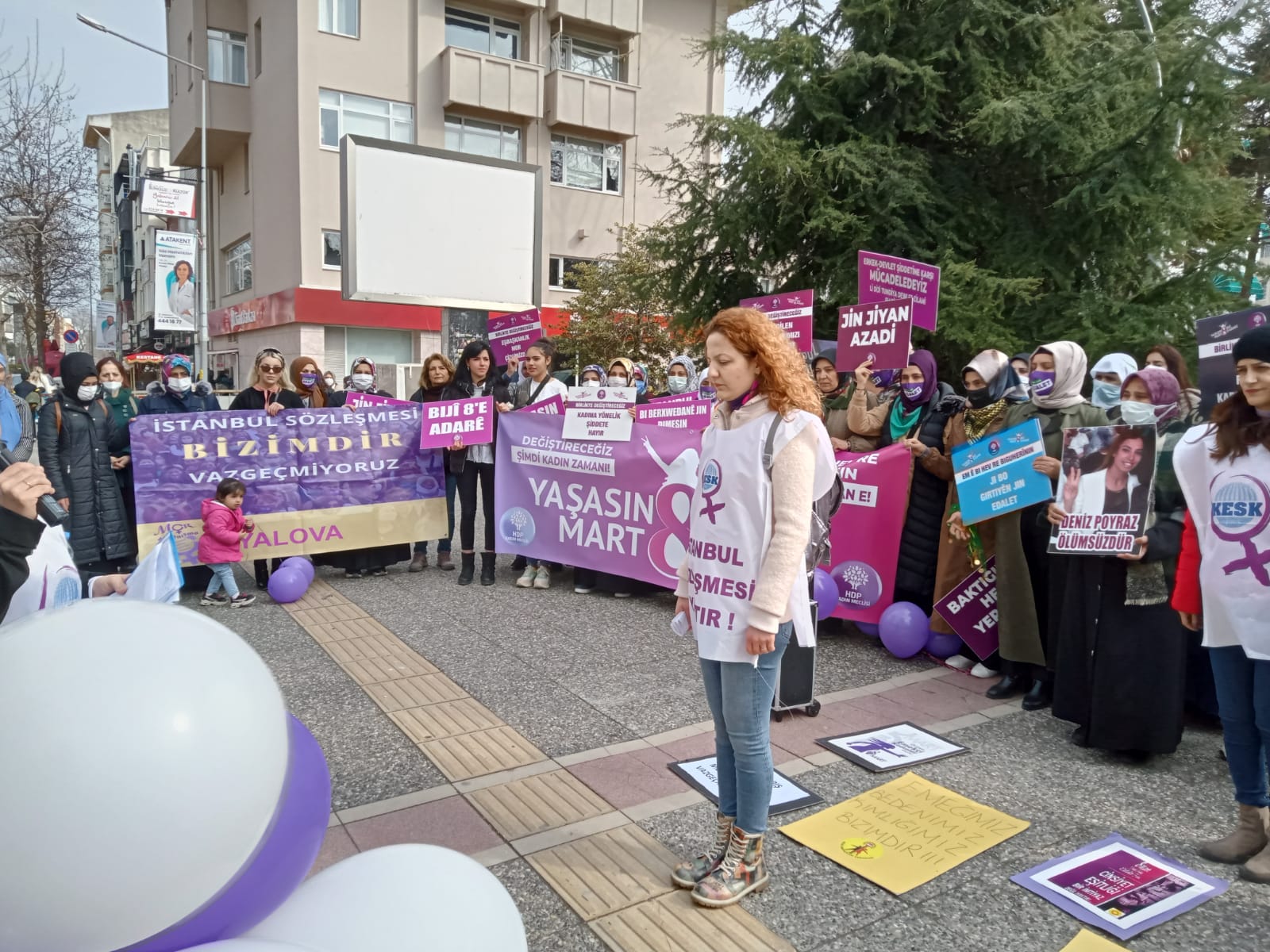 KESK BİLEŞENLERİNDEN 8 MART AÇIKLAMASI