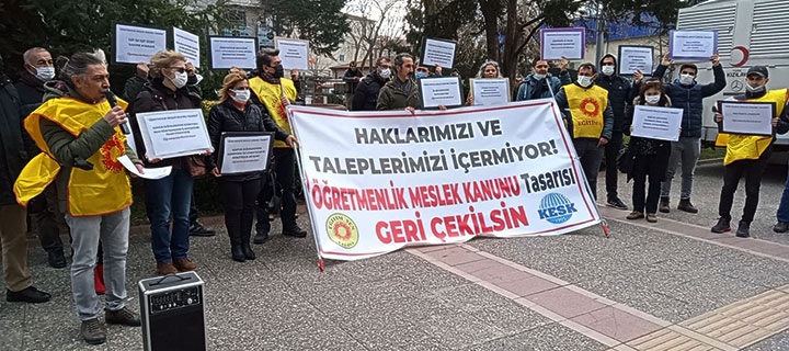 EĞİTİM-SEN: TASARI DERHAL GERİ ÇEKİLSİN