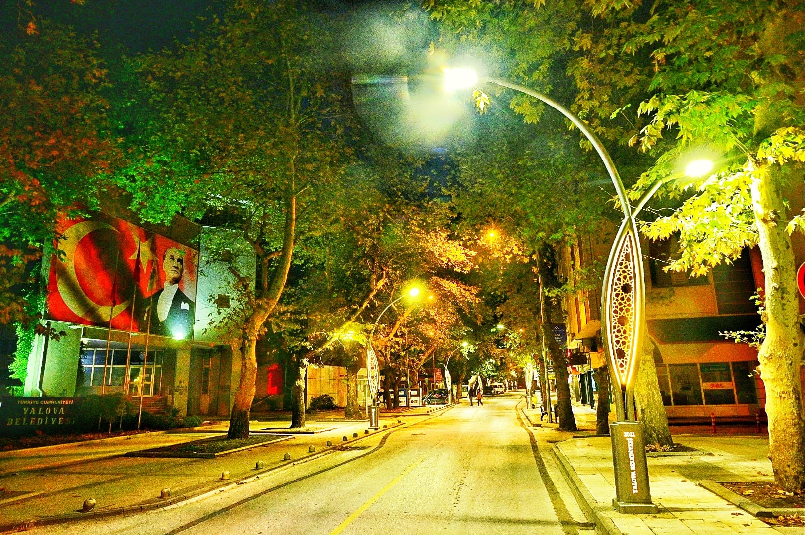 SEFABEY CADDESİ DE IŞIL IŞIL OLDU