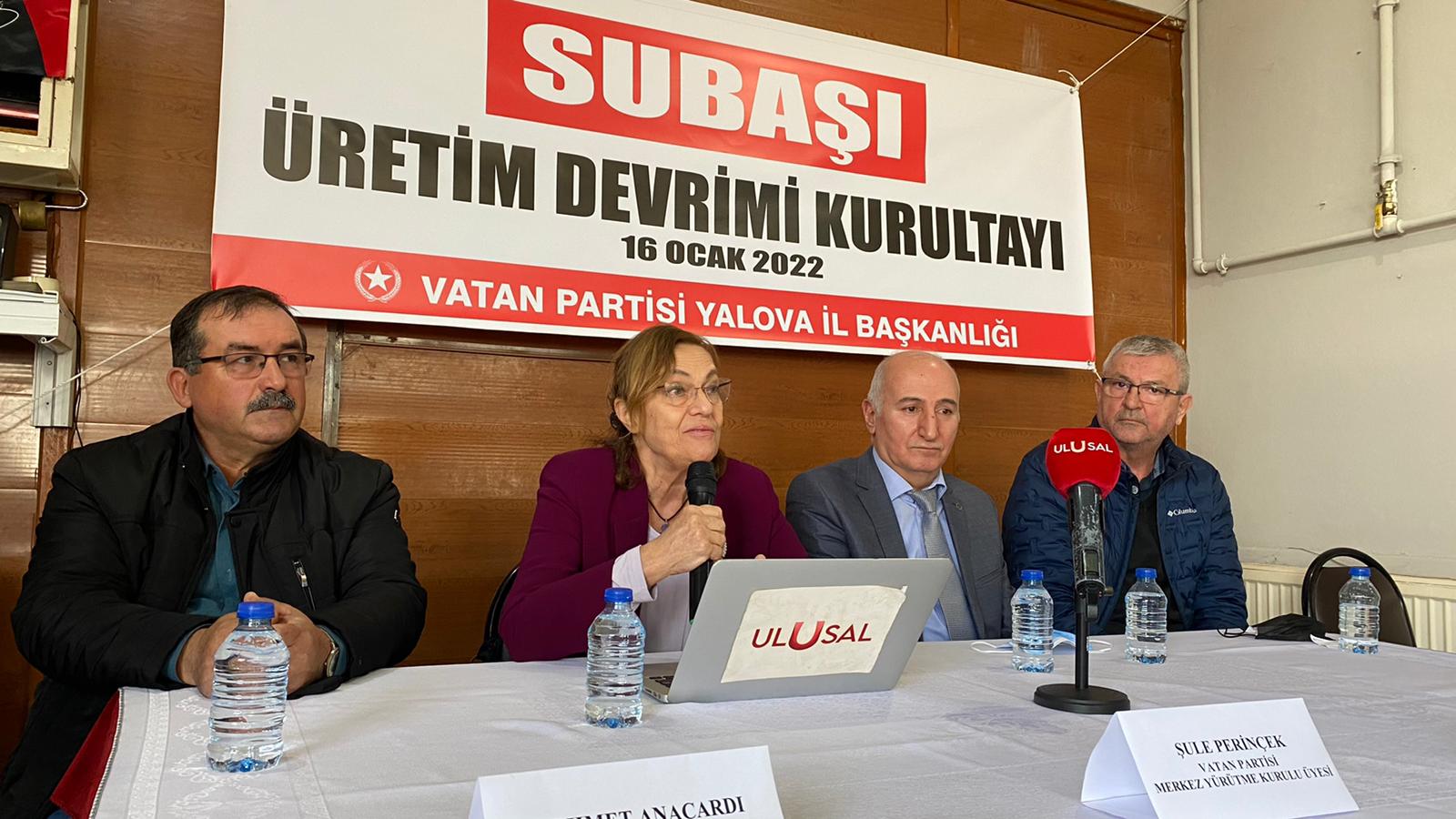 VATAN PARTİSİ SUBAŞI ÜRETİM KURULTAYI