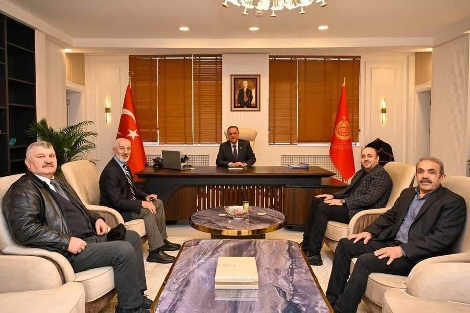 SAADET PARTİSİNDEN PROTOKOL ZİYARETİ