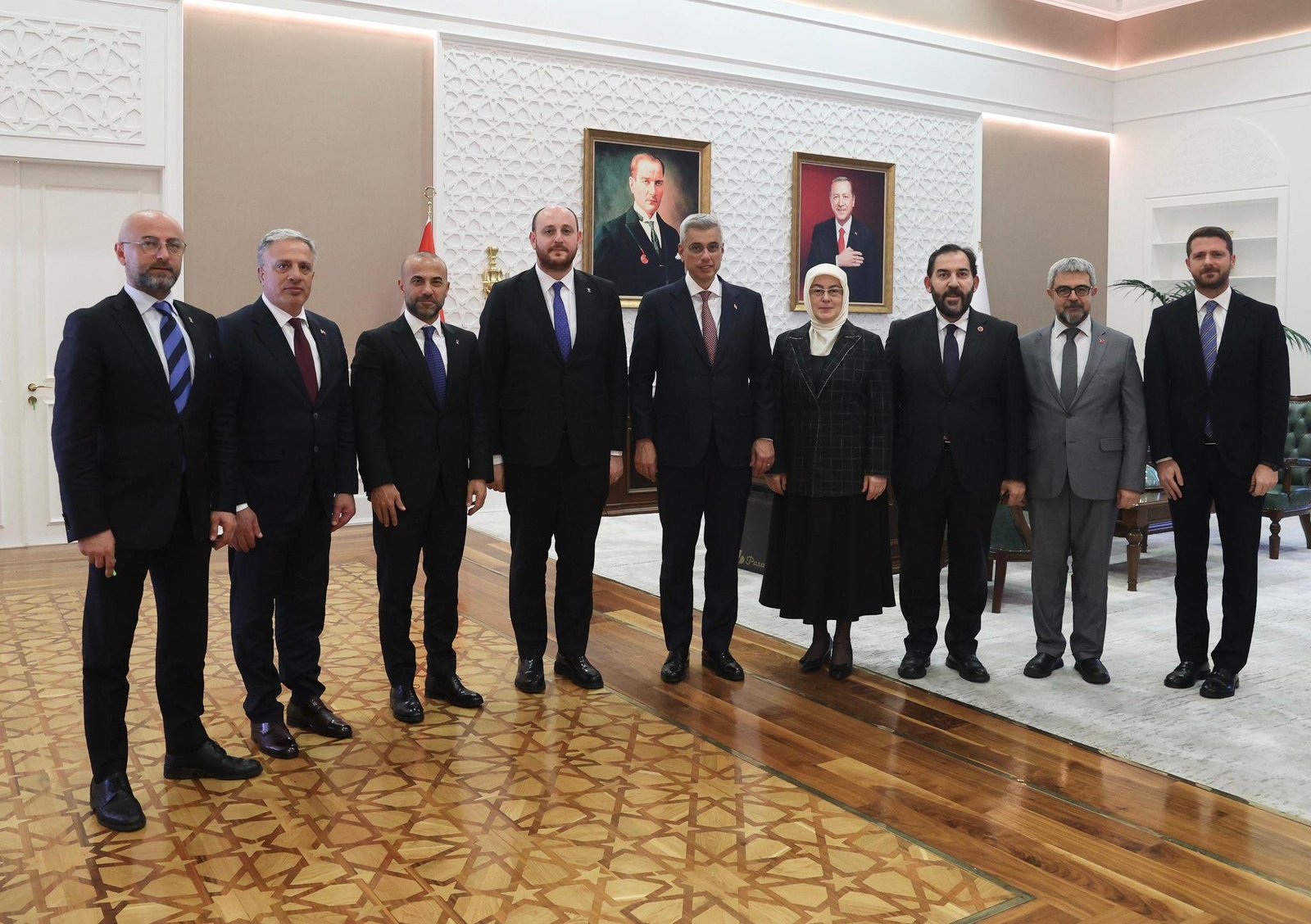 AK PARTİDEN SAĞLIK BAKANINA ZİYARET