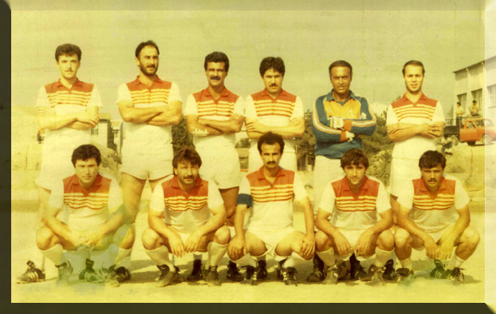 1978 YILINDA YALOVA DOĞAN SPOR KADROSU