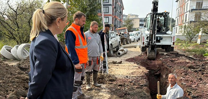 ALTINOVA'DA ALT YAPI ÇALIŞMALARI