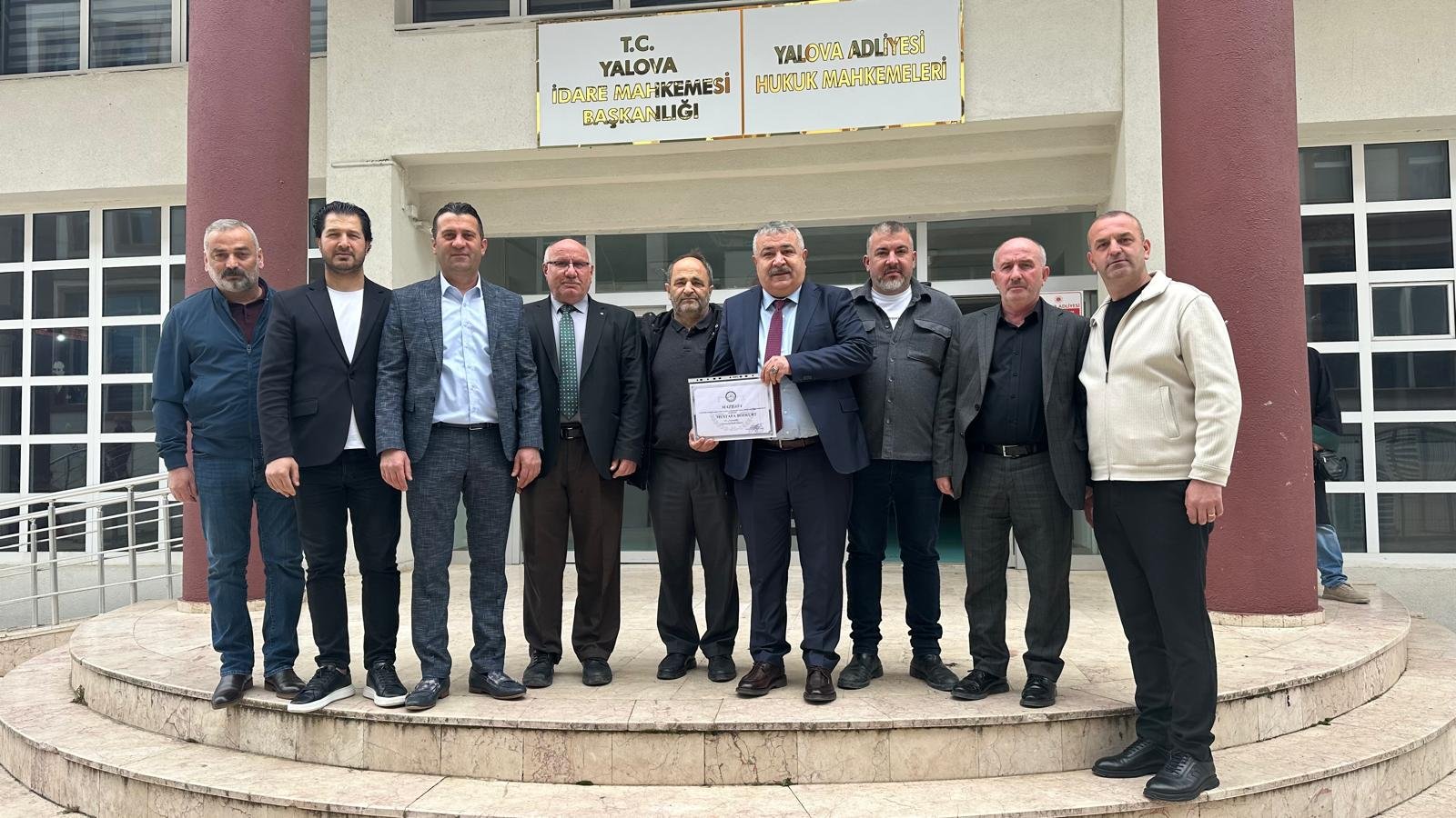 YESOB YÖNETİMİ MAZBATASINI ALDI