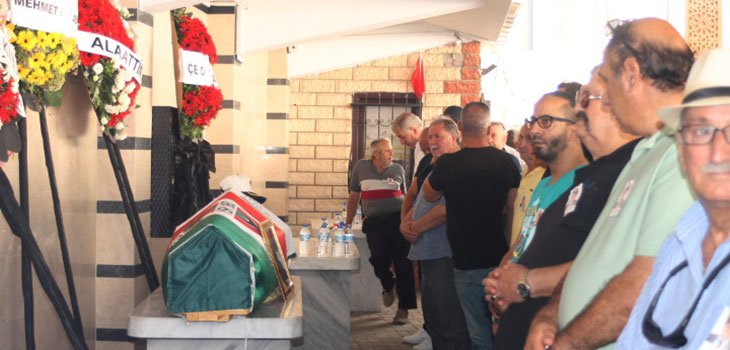 ERDİNÇ ERKORKMAZ TOPRAĞA VERİLDİ