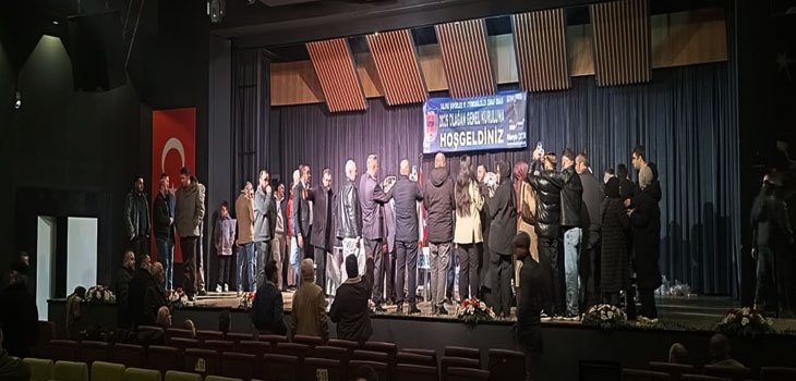 HÜSEYİN ÇETİN YENİDEN BAŞKANLIĞA SEÇİLDİ