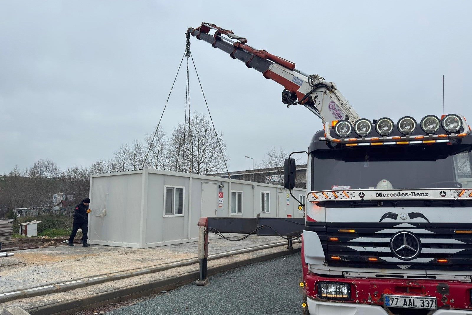 ÇİFTLİKKÖY'E AFET LOJİSTİK MERKEZİ 