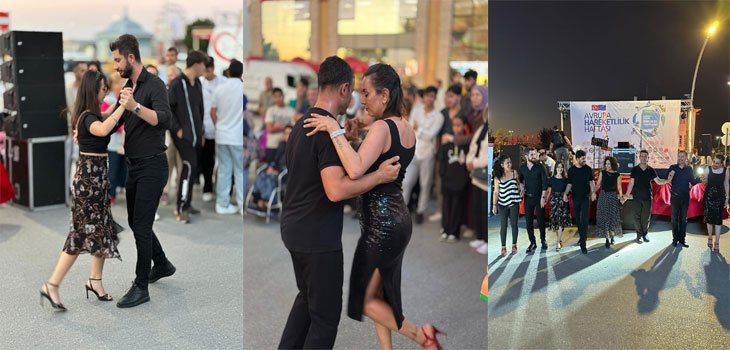 YALOVA MEYDANINDA TANGO GÖSTERİSİ