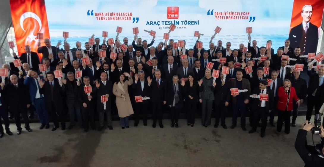 TBB’DEN YALOVA BELEDİYESİ’NE HİZMET ARACI