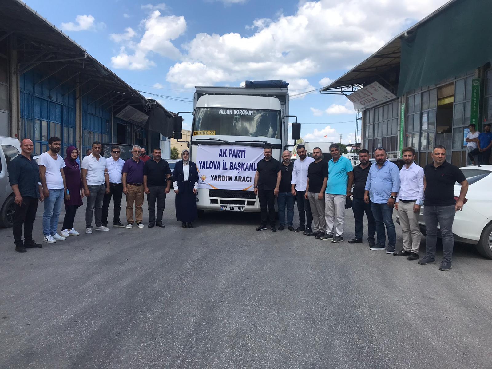 AK PARTİDEN KASTAMONU'YA YARDIM 