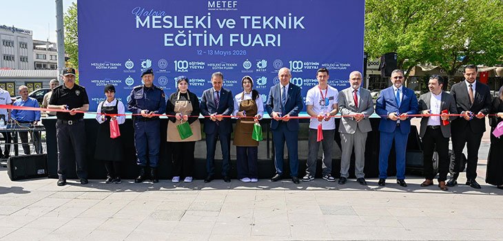 MİLLİ EĞİTİM METEF FUARI TÖRENLE AÇILDI