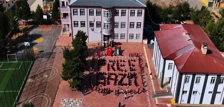 BUGÜN ÖĞRENCİLERİN DERSİ FİLİSTİN….