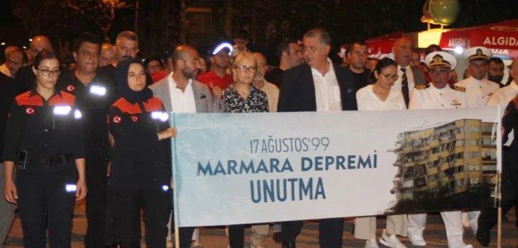 17 AĞUSTOS'UN 27.YILINDA ANMA YÜRÜYÜŞÜ
