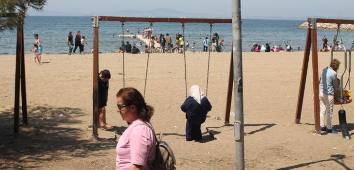 KURBAN BAYRAMINDA YALOVA SAHİLİ