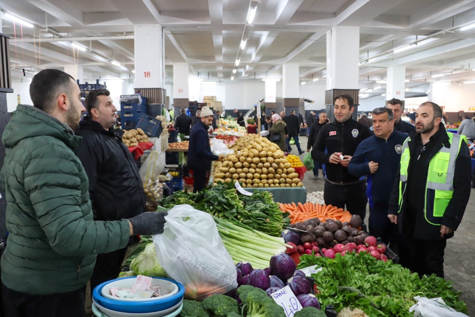 PAZARYERİ’NDE FATURA VE BELGE DENETİMİ